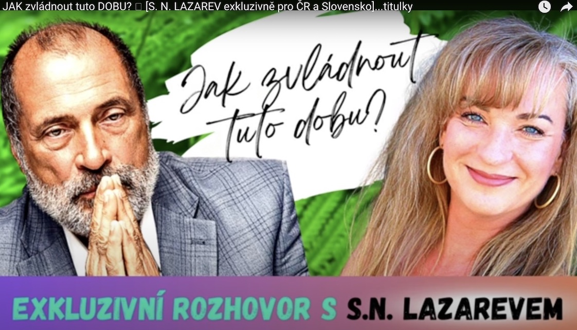 JAK zvládnout tuto DOBU? Rozhovor S.Lazareva se Sandrou Pohodovou exkluzivně pro ČR a Slovensko