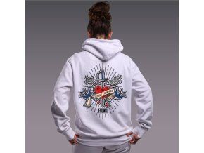 fncng strike through hoodie wht 1
