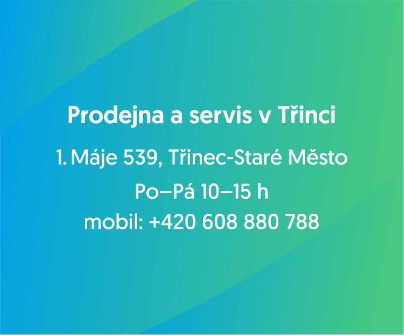 Servis a prodejna v Třinci