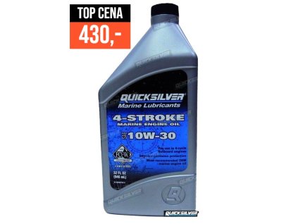 Quicksilver 10W30 pro 4T motory 1L