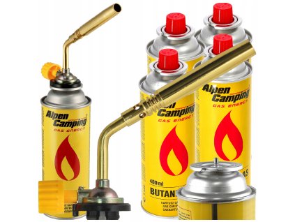 Plynovy hhorak 4x Kartusova sada