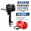 PARSUN 5HP F5ABMS nový model větší výkon ! Krátká noha