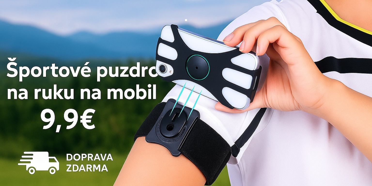 Športové puzdro na mobilný telefón s odnímateľným otočným ramenom vhodné pre 4,5-7 palcový mobilný telefón Detailné informácie