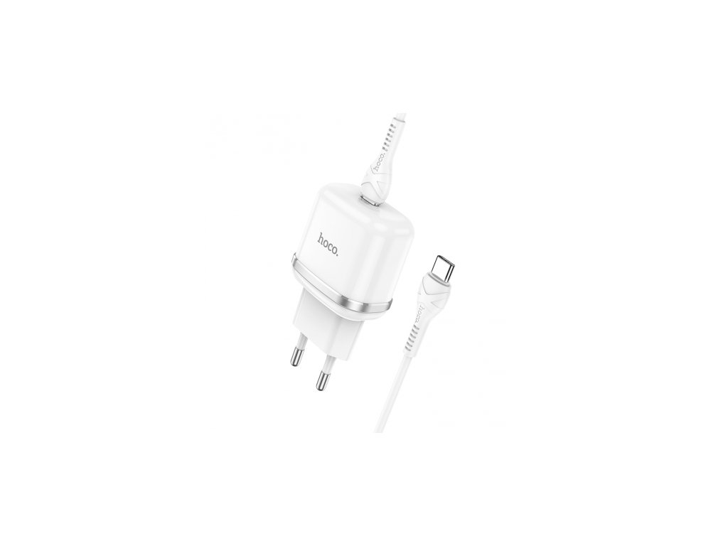 HOCO N24 PD20W Type-C do Lightning dĺžka 1 m biela farba