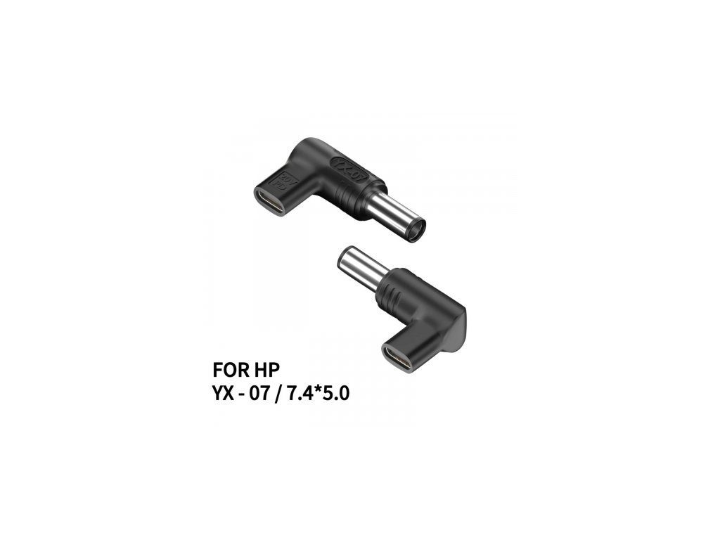 Type-C(Female) to 7.4*5.0mm(Male) Power Adapter for HP Laptop