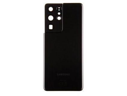 Zadný kryt so sklíčkom kamery Samsung Galaxy S21 Ultra 5G ori čierny