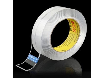Obojstranná páska 1mm / 3cm / 500cm BENYIDA Transparentná