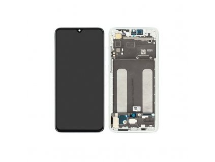 xiaomi mi 9 lite lcd touch frame white service pack 1