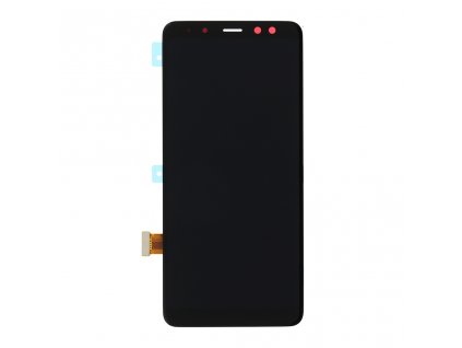 LCD display + Dotyk Samsung A530 Galaxy A8 2018 Black (Service Pack)
