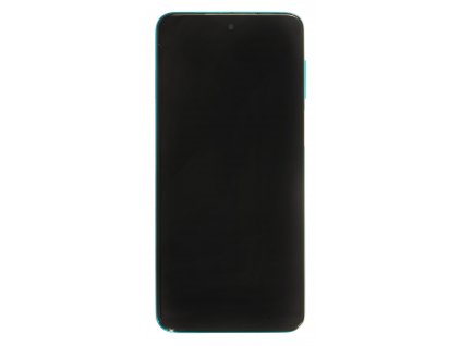 LCD Display + Dotyková Deska + Přední Kryt pro Xiaomi Redmi Note 9 Pro/9S Aurora Blue