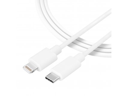 Tactical Smooth Thread Cable USB-C/Lightning 1m White