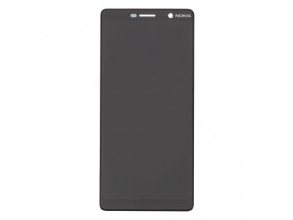 Nokia 7 Plus Dotyková Deska + LCD Display Black