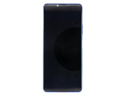 LCD Displej + Dotykové sklo + rám Sony Xperia 10 III BT52 modrá farba