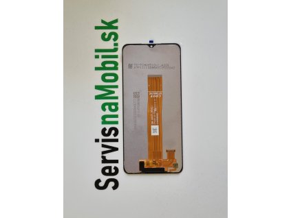 LCD Displej + Dotykové sklo Samsung Galaxy A04s Čierna farba - Originál Service Pack