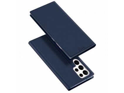 Knižkové puzdro  Samsung Galaxy S23 Ultra Dux Ducis modrá farba