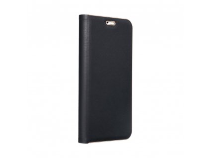 Puzdro Samsung Galaxy S10 knižkové LUNA BOOK čierna farba
