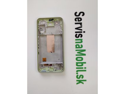 LCD Displej + Dotykové sklo + rám Samsung Galaxy A54 5G 2023 (SM-A546) LIME/LIGHT GREEN - Originál Service Pack