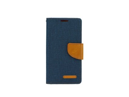Knižkové Puzdro Samsung Galaxy A20e Fancy Book modrá-hnedá farba