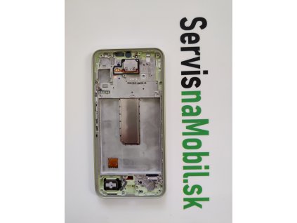 LCD Displej + Dotykové sklo + rám Samsung Galaxy A34 5G 2023 (SM-A346) zelená farba - Originál Service Pack