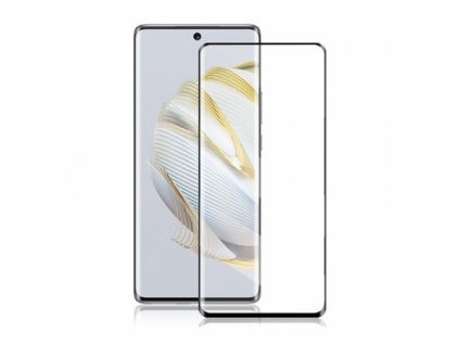 3D Ochranné tvrdené sklo Huawei Nova 10 Pro čierna farba