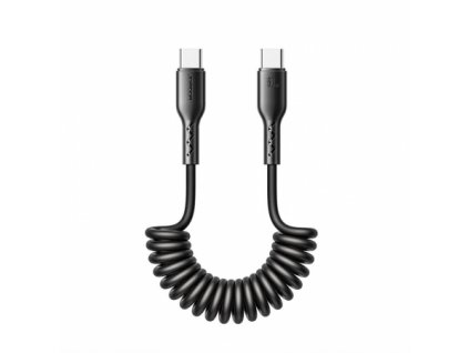 60W dátový kábel Type-C na Type-C s dĺžkou 1,5m čierna farba - JOYROOM SA38-CC3