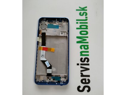 LCD Displej + Dotykové sklo + Rám Xiaomi Redmi Note 7 / Redmi Note 7 Pro BLUE / VIOLET - ORI