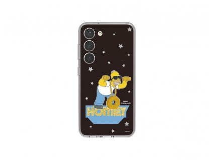 GP-TOS911SBB Simpsonovi Dekorace Zadního Krytu Pro Samsung Galaxy S23 Black