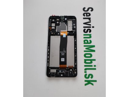 LCD Displej + Dotykové Sklo + Rám Galaxy A32 5G A326 čierna farba - ORI