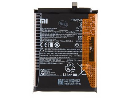 bm53 xiaomi original baterie 5000mah service pack i62962