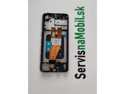 LCD Displej + Dotykové sklo + Rám Samsung Galaxy A05 (A055) čierna farba - ORI