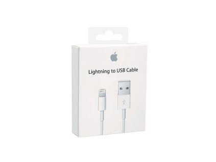 MD818 iPhone 5 Lightning Datový Kabel White