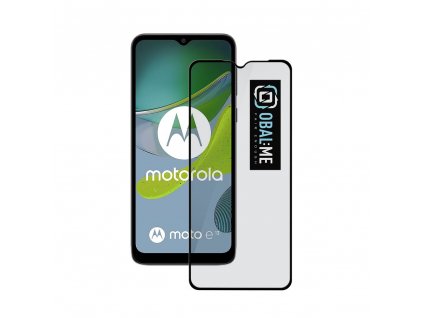 OBAL:ME 5D Tvrzené Sklo pro Motorola E13 Black