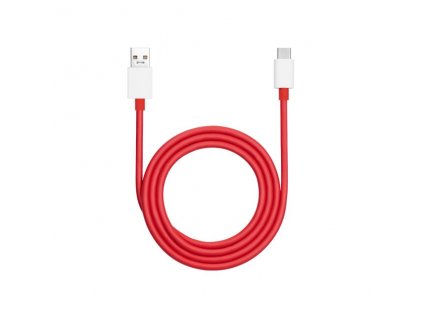 OnePlus SUPERVOOC Charge USB-A/USB-C Datový Kabel 10A 1m Red