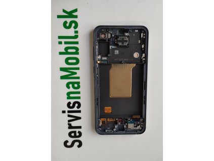 LCD Displej + Dotykové sklo + Rám Samsung Galaxy A55 5G (A556) 2024 BLACK / NAVY - Originál Service pack