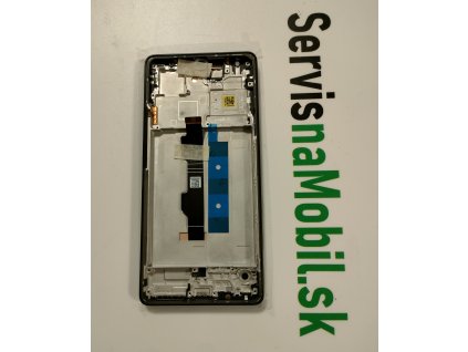 LCD Displej + Dotykové sklo + Rám Xiaomi Redmi Note 13 Pro 4G /  Poco M6 Pro 4G (2024) BLACK / BLUE - Originál Service pack