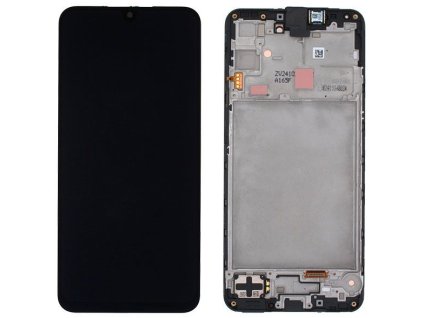 LCD Displej + Dotykové sklo + Rám Samsung Galaxy A16 4G 2024 (SM-165) BLACK - Originál Service pack