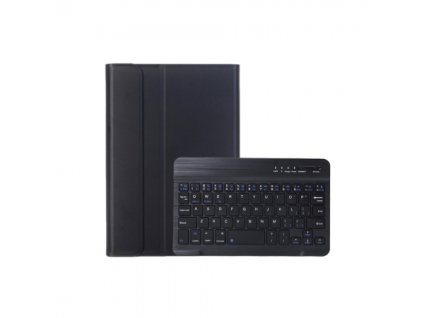 Knižkové puzdro s odnímateľnou klávesnicou a slotom na pero pre Samsung Galaxy Tab A9+