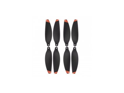 Nízkohlučné vrtule pre DJI Mini 2 Orange Ori 8ks v jednej sade