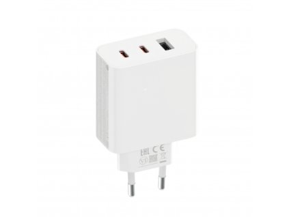 Xiaomi 2C1A GaN, 67W, 3.25A, 1 x USB-A - 2 x USB-C biela farba