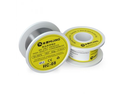 MiJing HC-08 Spájkovací drôt 50g 183°C - 0,8 mm
