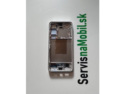 LCD Displej + Dotykové sklo + Rám Samsung Galaxy S24 5G 2024 GRAY - Originál Service pack