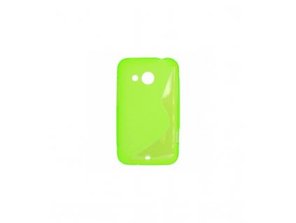 Slikonové púzdro na HTC Desire 200 zelené