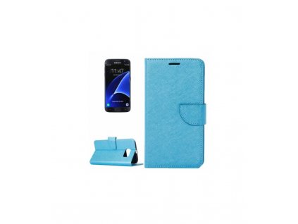 Puzdro Samsung Galaxy S7 knižkové modré
