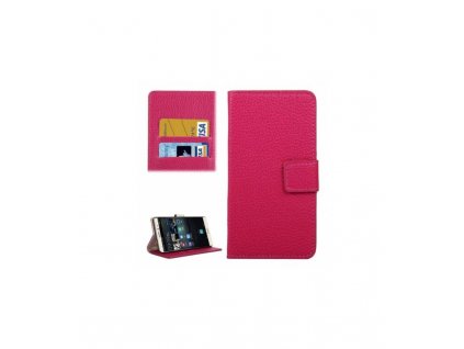 Knižkové puzdro Huawei Mate S ružová farba
