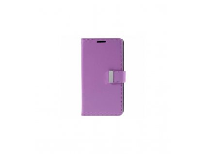 Knižkové púzdro Rich Diary na Samusng Galaxy S6 edge fialové