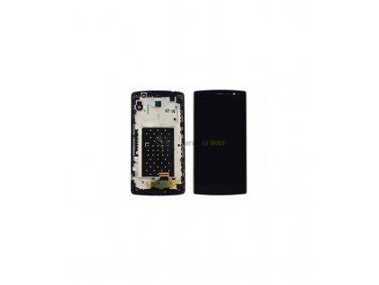 LCD displej a dotyková plocha s rámom LG G4c H525n čierna farba