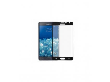 Ochranné tvrdené sklo Samsung Galaxy Note 4 Edge 3D čierna farba