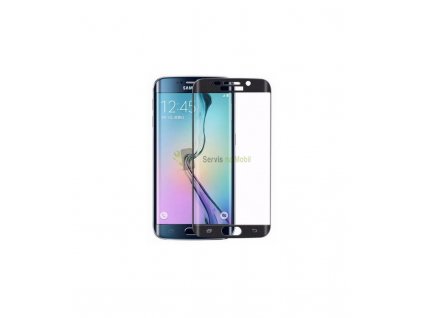 Ochranné tvrdené sklo Samsung Galaxy S6 Edge 3D čierna farba