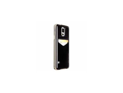 Púzdro Slim Card Pocked na Samsung galaxy S5 čierne