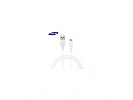 Dátový kábel kábel USB - Micro USB Samsung ECB-DU4AWE biely 1m